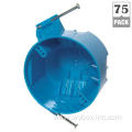 4" Ceiling Box PVC Round New Work With Nails round outlet box Blue B520AR-UPC electrical main switch box